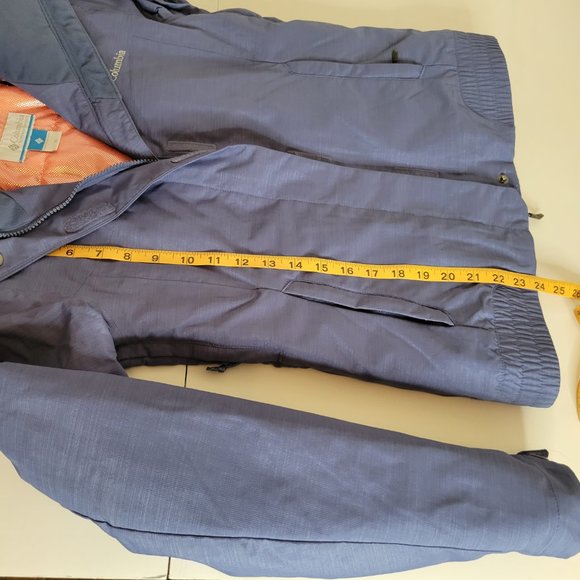 Columbia Ski-Snowboard Jacket Omni-Heat Tech Womens Blue /Orange Size XS - Picture 7 of 15